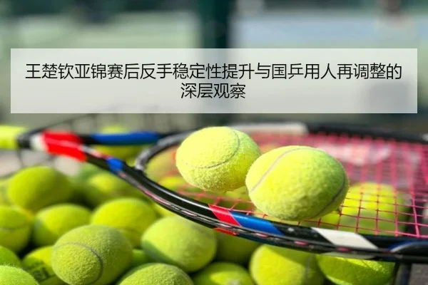 王楚钦亚锦赛后反手稳定性提升与国乒用人再调整的深层观察